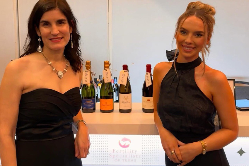 Dr. Rebecca Chilvers pictured at the 2025 Black & White Gala 